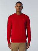 1 | Red lava | crewneck-12gg-knitwear-699858