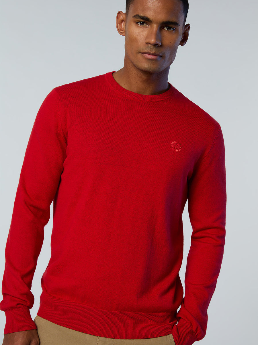 2 | Red lava | crewneck-12gg-knitwear-699858