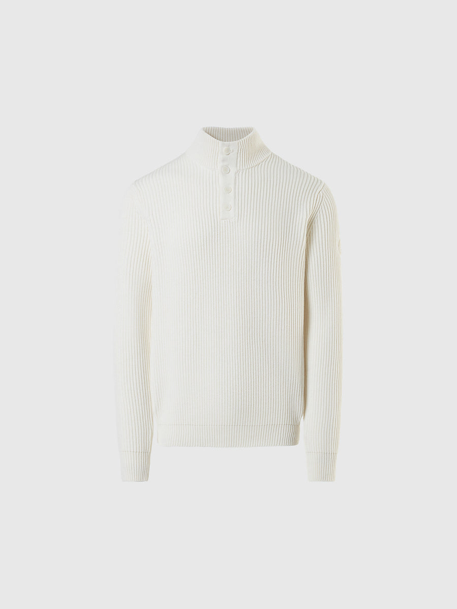 hover | Marshmallow | half-button-5gg-knitwear-699870