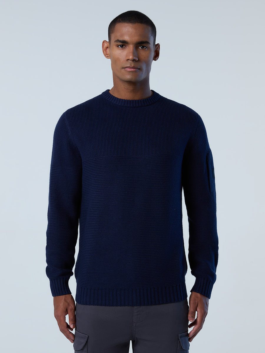1 | Navy blue | crewneck-7gg-knitwear-699872