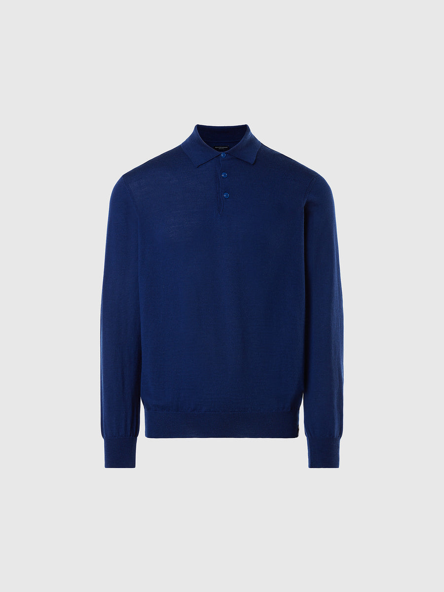 hover | Ocean blue | polo-12gg-knitwear-699893