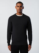 1 | Black | crewneck-12gg-knitwear-699897