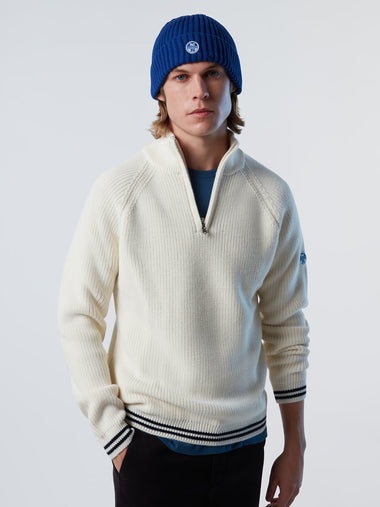North Sails Blue Cotton Men's Sweater main image 0
