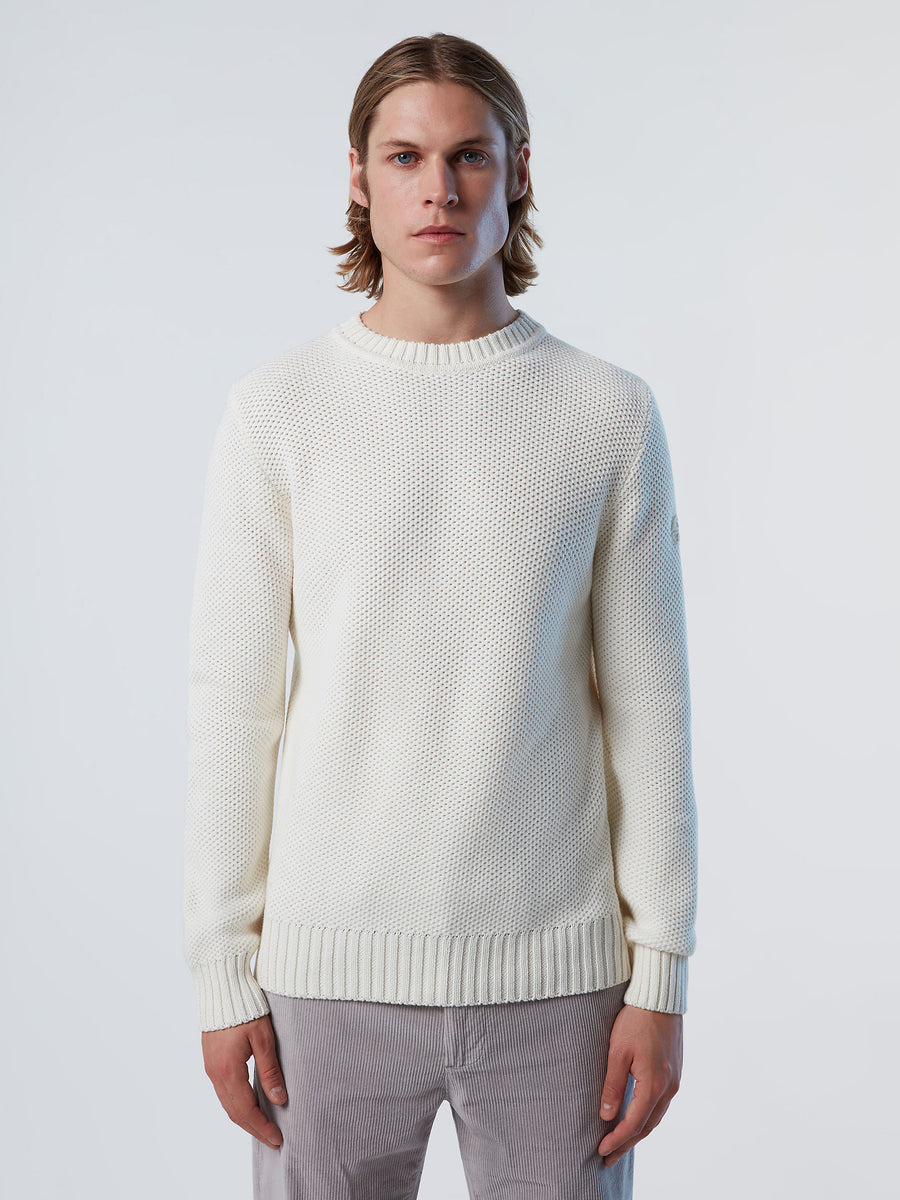 1 | Marshmallow | crewneck-5gg-knitwear-699900