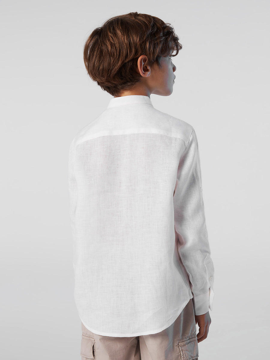 1 | White | shirt-sl--mandarin-collar-764142