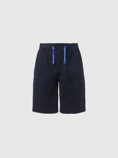 hover | Navy blue | chino-shorts--with-elastic-waist-775370