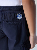 5 | Navy blue | cargo-shorts--with-elastic-waist-775371