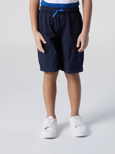 1 | Navy blue | cargo-shorts--with-elastic-waist-775371