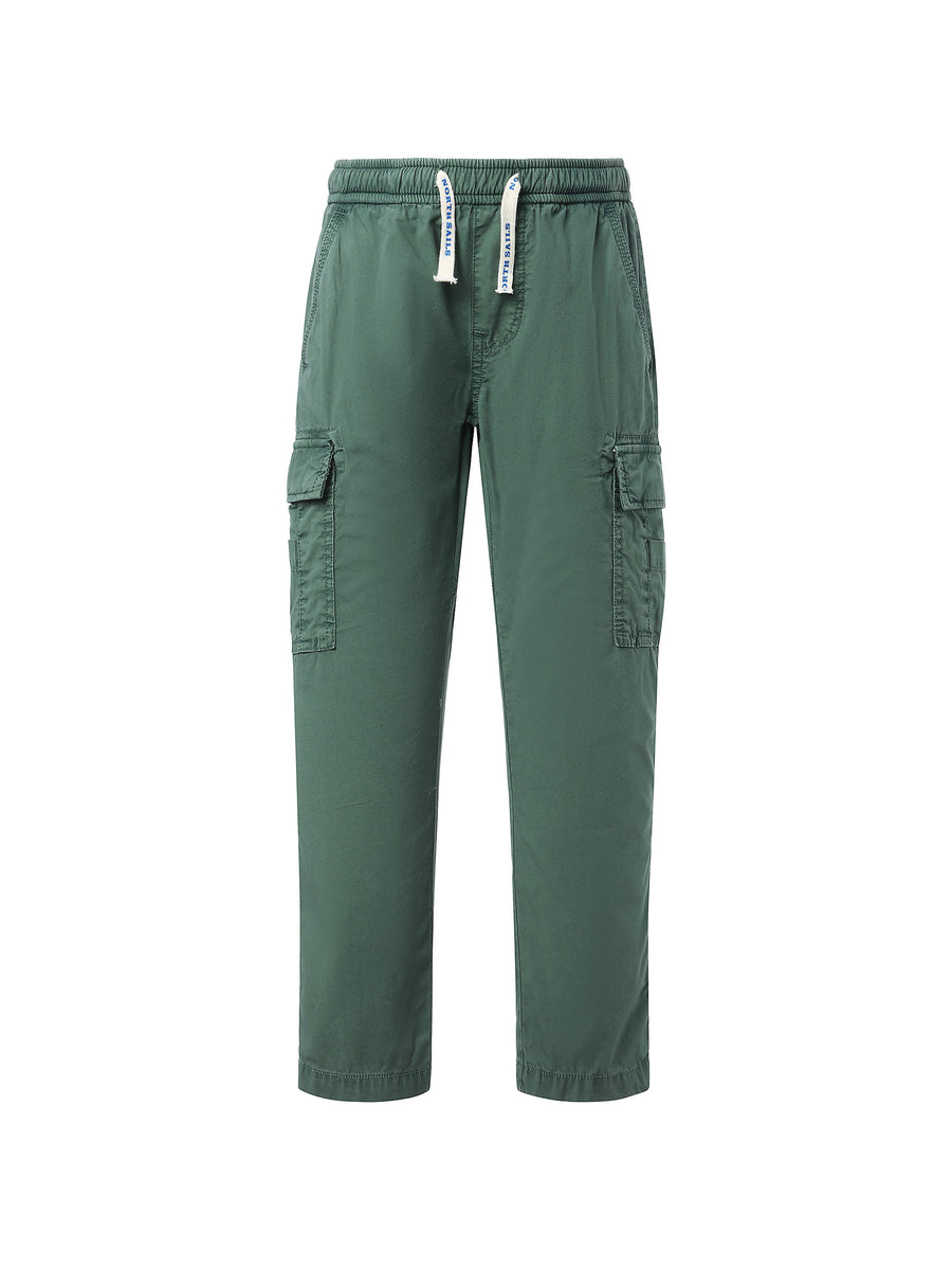 hover | Military green | cargo-pant-with-elastic-waist-775374