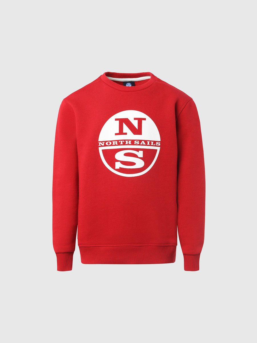 hover | Red | crewneck-sweatshirt-with-graphic-794406