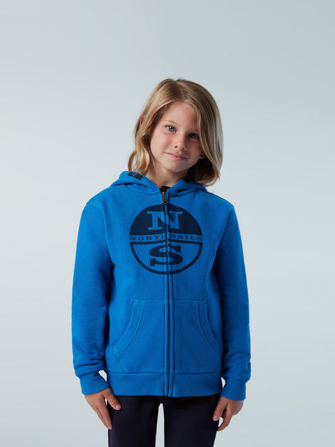 North Sails Blue Cotton Sweatshirt main image 1