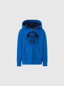 hover | Imperial blue | hooded-full-zip-sweatshirt-with-graphic-794429