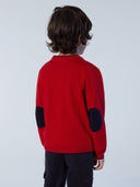 4 | Red lava | crewneck-12gg-knitwear-796170