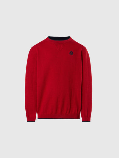 hover | Red lava | crewneck-12gg-knitwear-796170