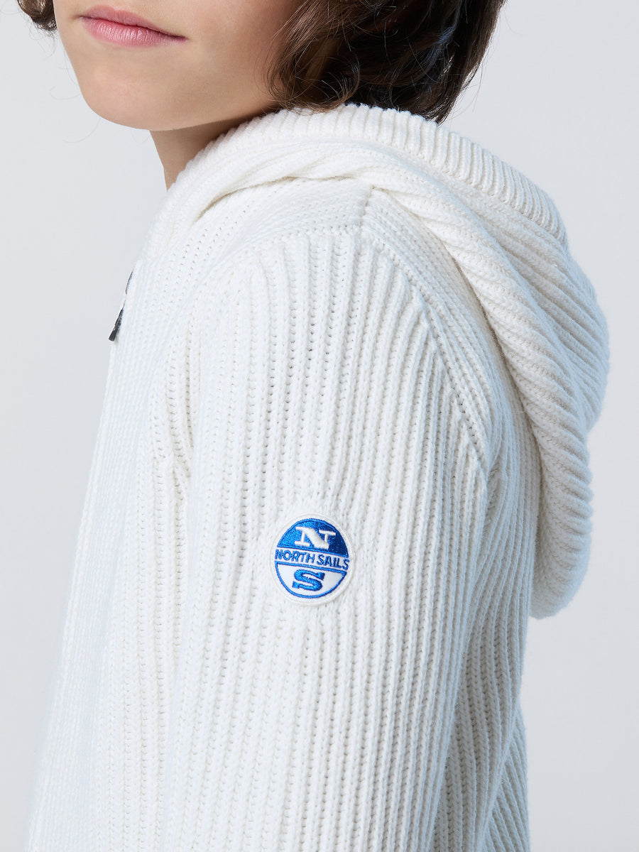 6 | Marshmallow | full-zip-5gg-knitwear-796183